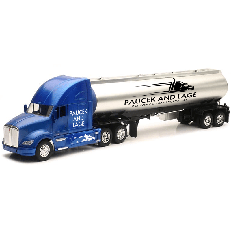 Custom Branded Die - Cast Semi Truck with Trailer – 22" Long (1:32 Scale) - BorderPrint