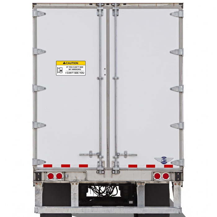 If You Can't See My Mirrors Truck & Trailer Decal