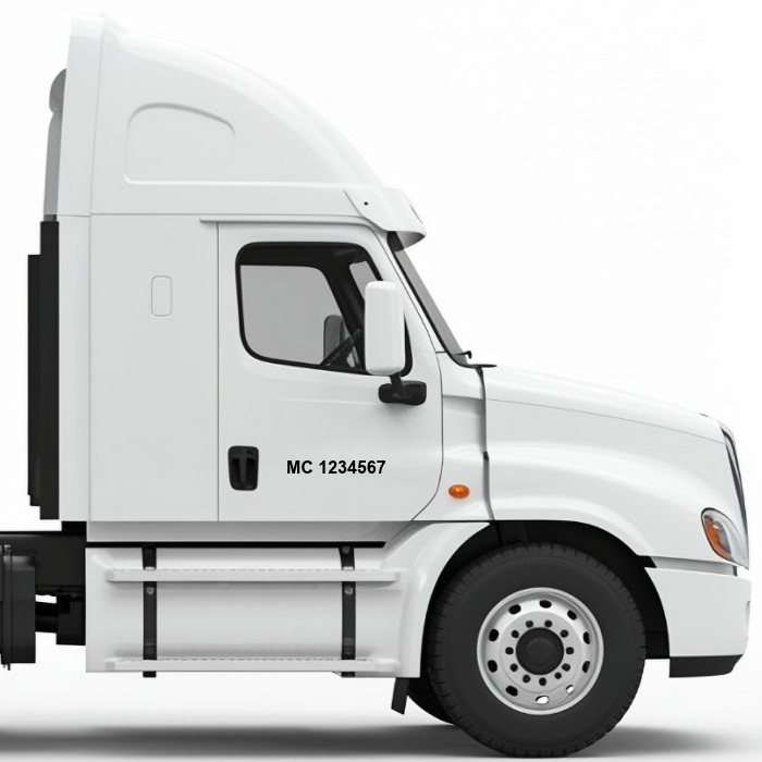 MC Truck Decal (Pack of 2)