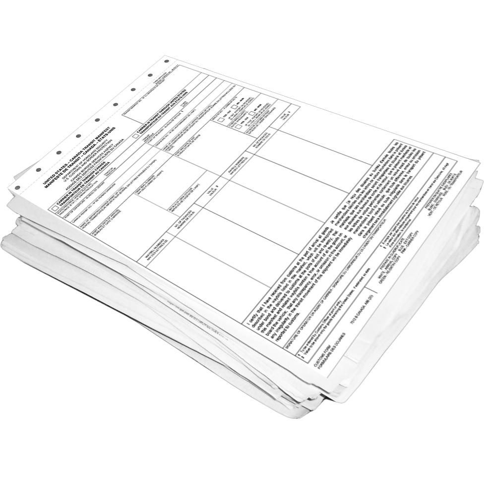 Order A8A, NCAP-FAST and In-Transit Border Documents | BorderPrint
