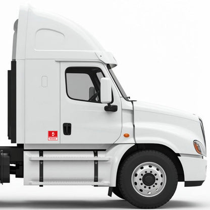Fire Extinguisher Inside Truck Decals