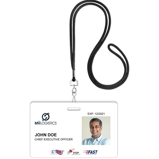 Photo ID Badge (Horizontal) - BorderPrint